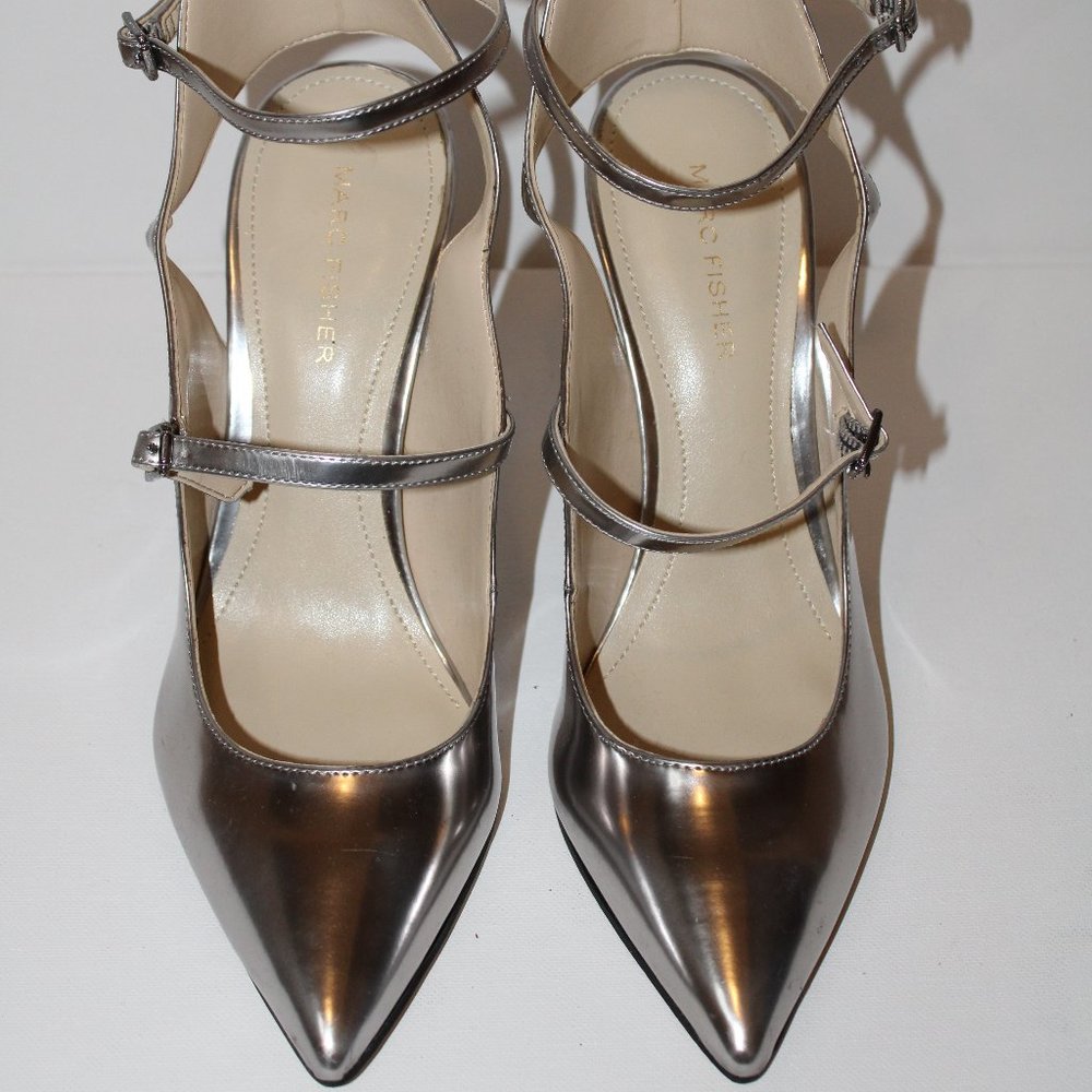 Mark Fisher - Silver Strappy Heels